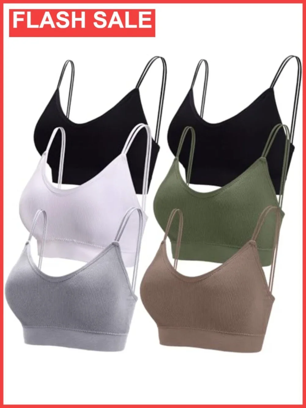 Bralettes V Neck Seamless Padded Sleep Bras Wire Free Convertible Straps
